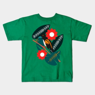 Cute broadbill Kids T-Shirt